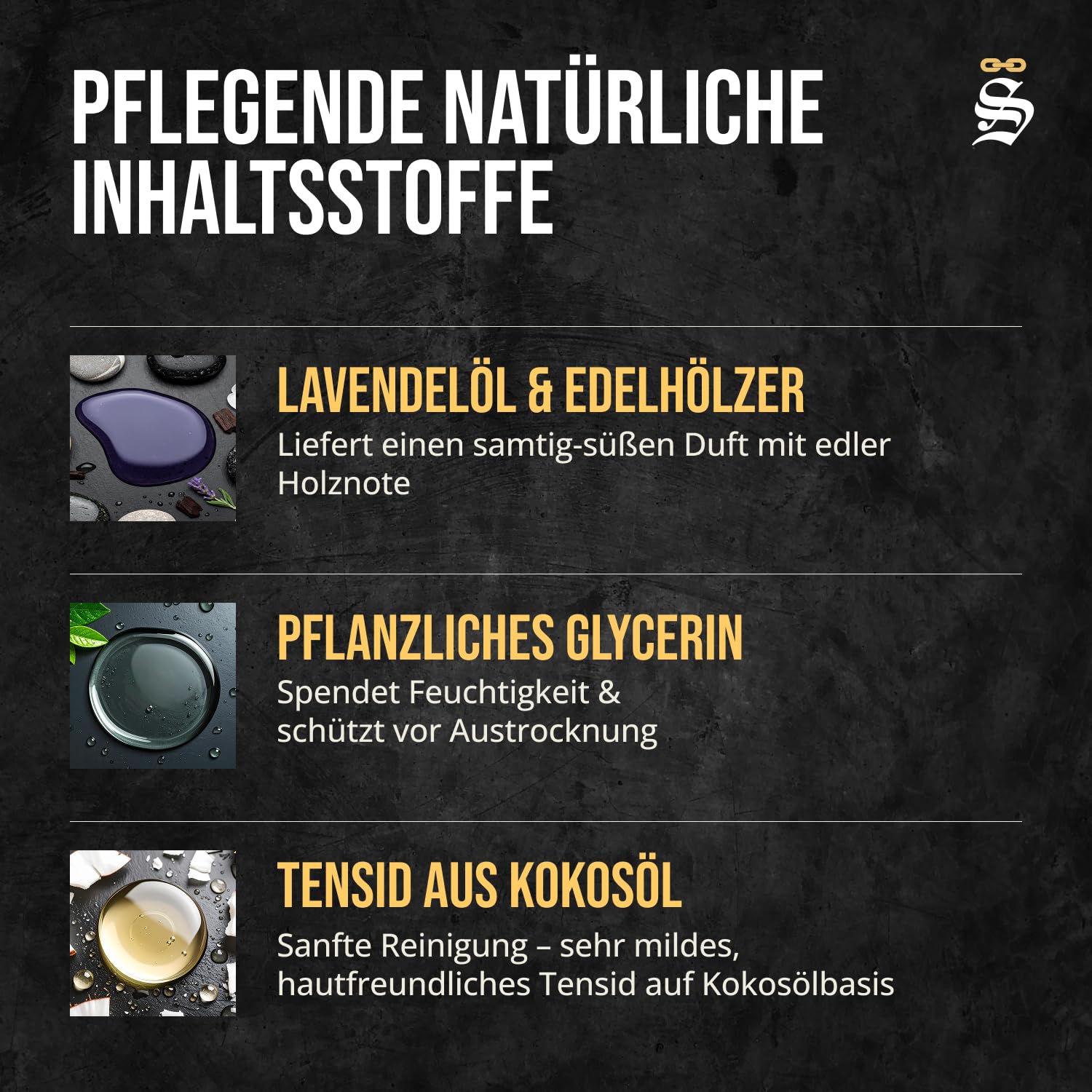 Störtebekker® Premium Festes Shampoo Crusoe - Handgefertigtes, veganes Shampoo für Herren & Damen - Wohlduftende Duschpflege für Haut und Haar (6x100g)