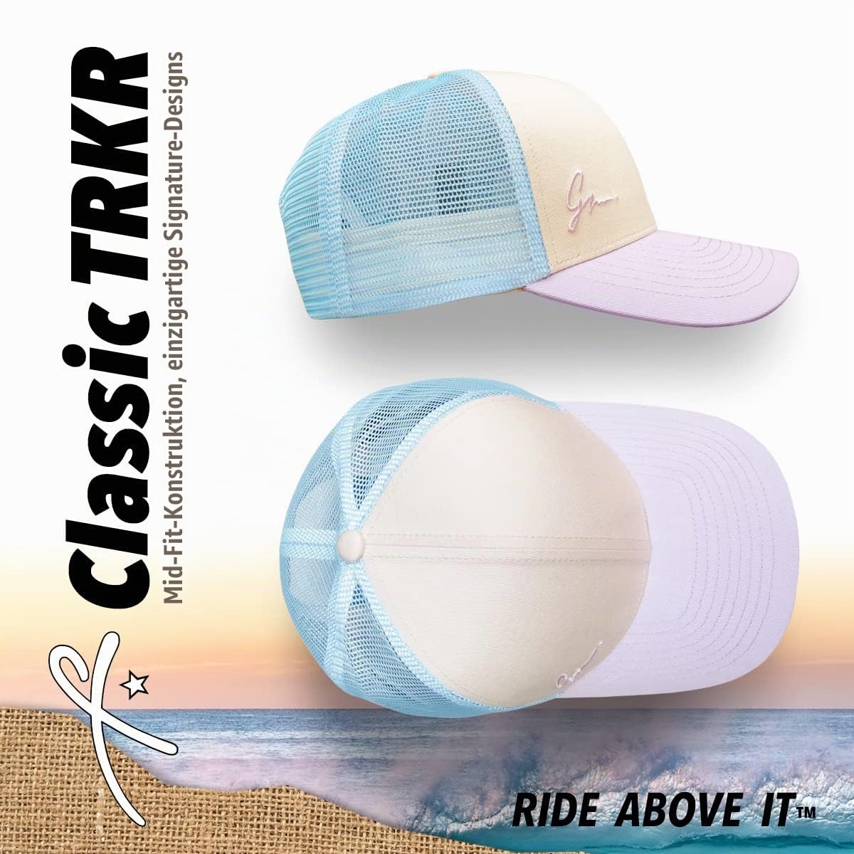 Grace Folly Damen Baseballkappe Grace Folly Womens Trucker Baseball Hat