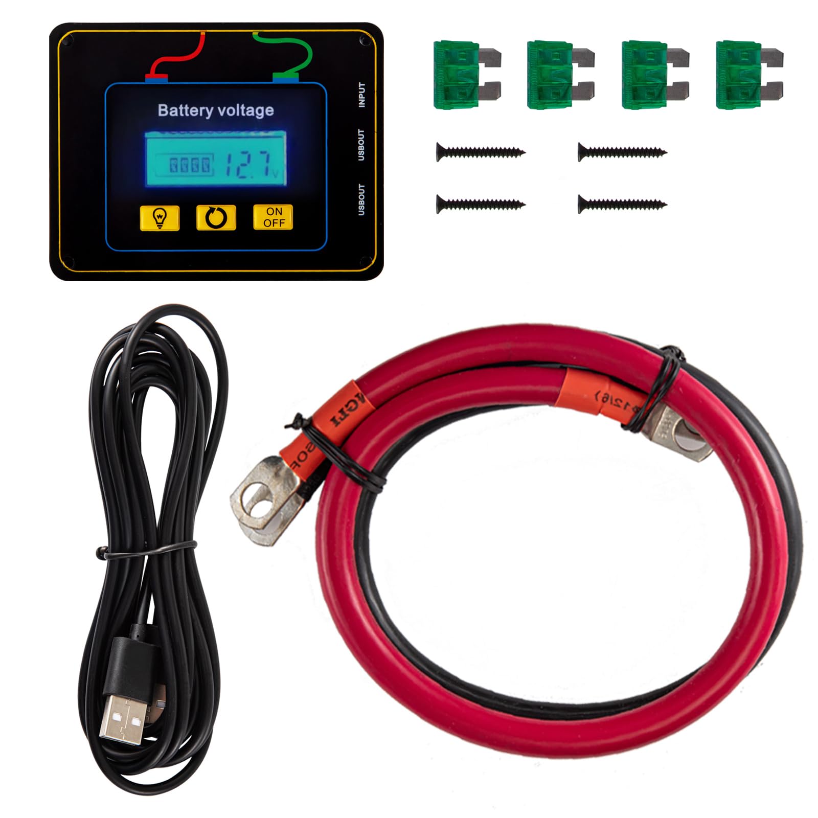 VEVOR Onduleur à Onde Sinusoïdale Modifiée, 2000 W DC 24 V à AC 240 V Onduleur en Alliage d'Aluminium avec Télécommande, Transformateur de Tension pour Appareil Électriques Voiture Ordinateur