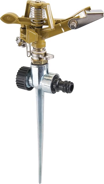 Silverline 868552 Spiked Impulse Sprinkler 1/2" Male - 300 mm