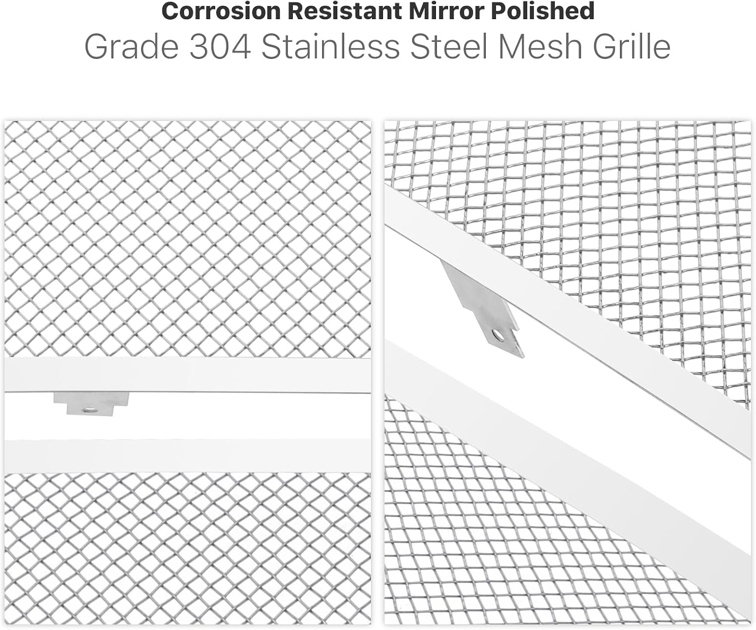 APS Premium Stainless Steel Chrome Mesh Grille Grill Insert Combo Compatible with Nissan Maxima 2009 2010 2011 2012 2013 2014 Main Upper Lower Bumper N19-T47777N