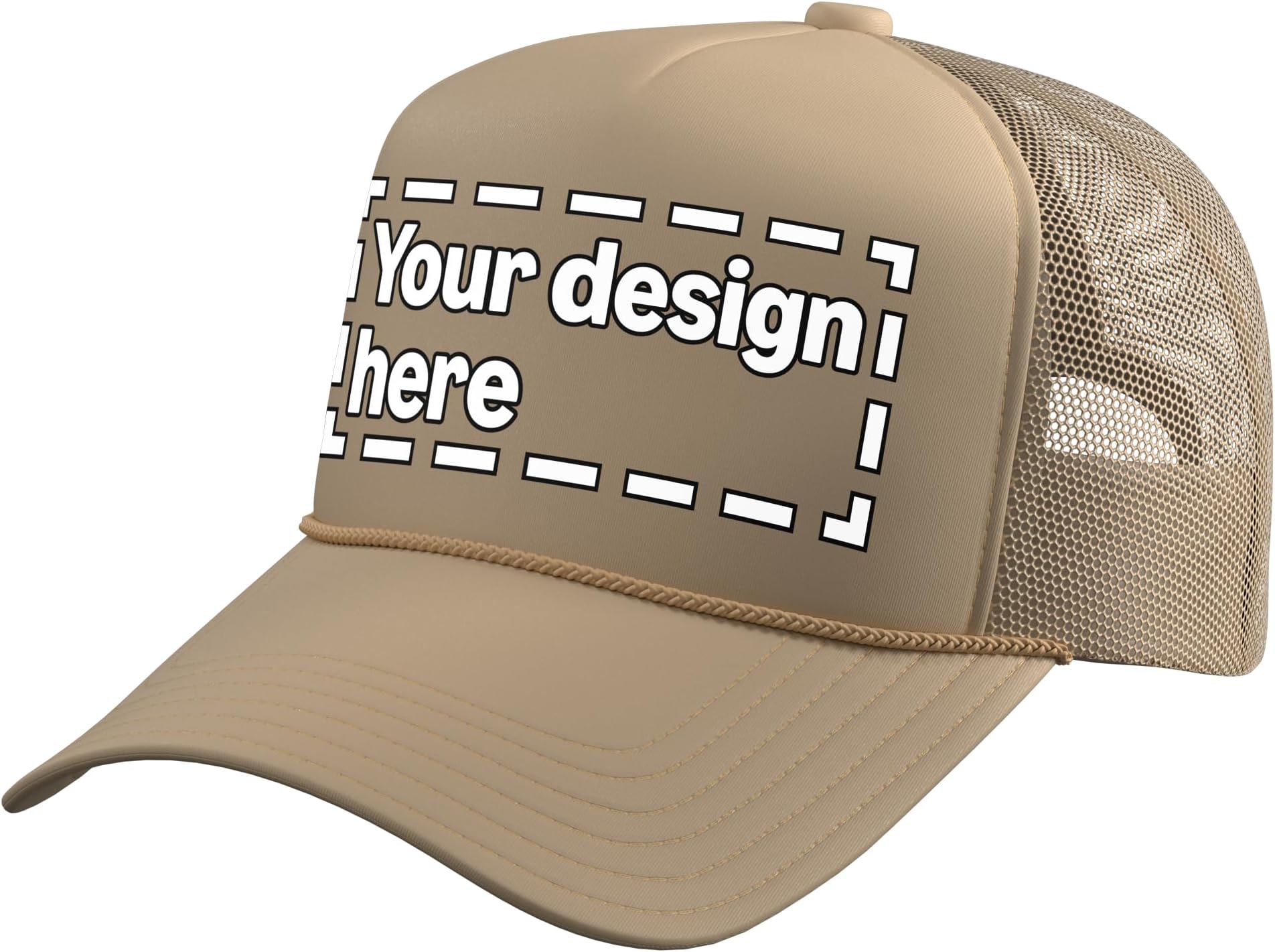 Custom Trucker Hat with Adjustable Mesh Back