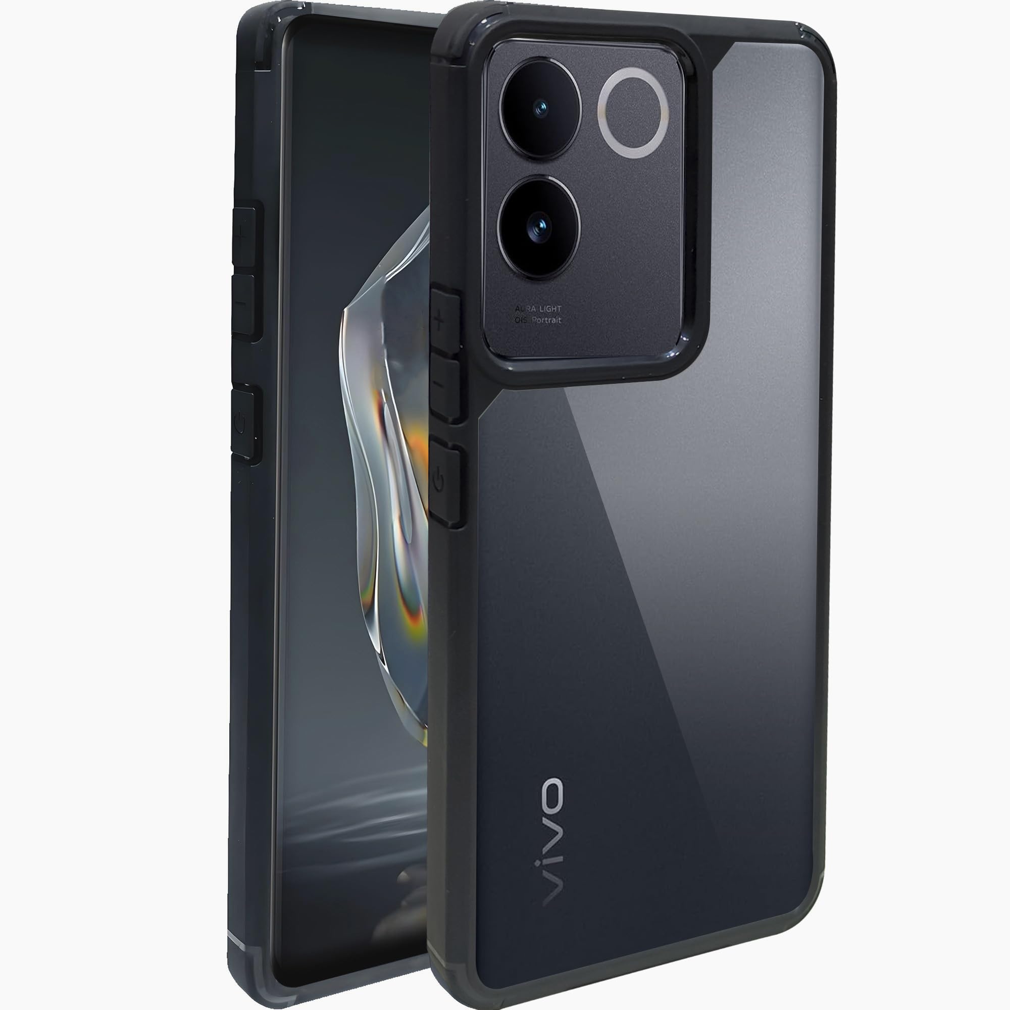 A rtistque Hard Clear Back Cover Case for iQOO Z7 Pro/Vivo T2 Pro 5G | Shockproof TPU | Acrylic Armor Case for Vivo T2 Pro 5G| Stylish Protective Design - Transparent (B0D9S8LT5K) Amazon Price History, Amazon Price Tracker