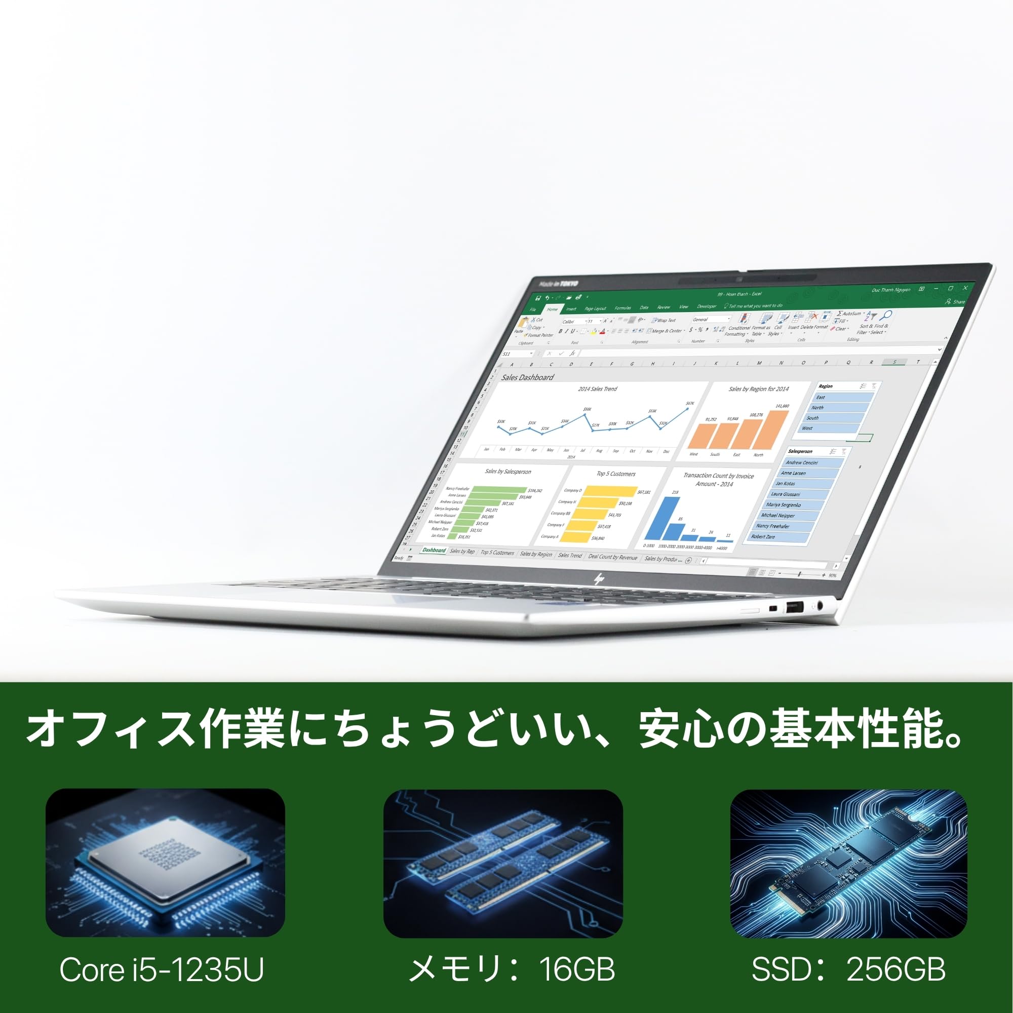 Amazon.co.jp: 【整備済み品】HP EliteBook 830 G9, i5-1235U