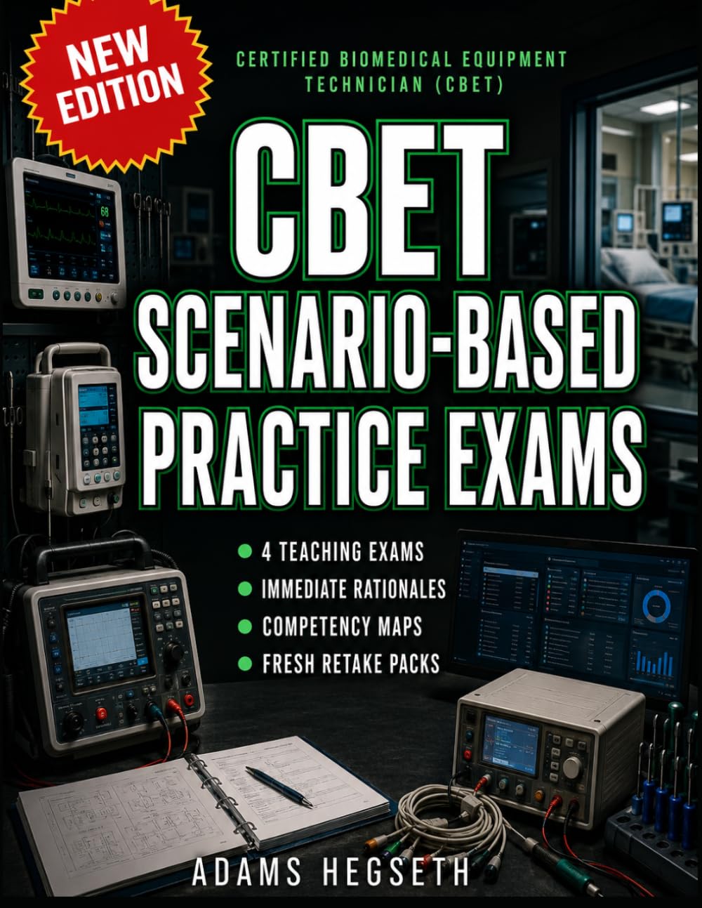 CBET Scenario-Based Practice Exams: Certified Biomedical Equipment Technician Exam Practice That Turns Faults Into Answers