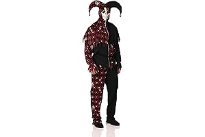 Adult Sinister Jester Costume: Halloween Horror Night