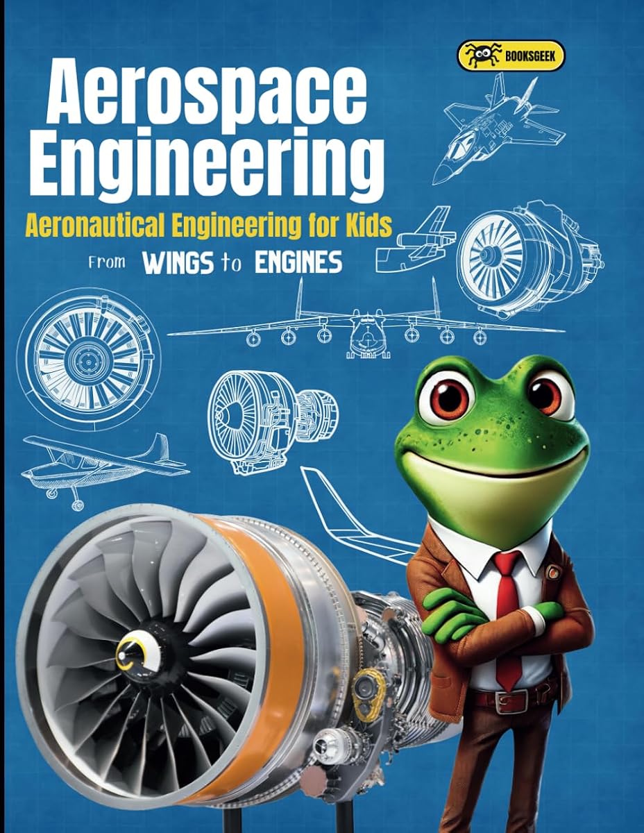 Aerospace Engineering for Kids: Aeronautical Engineering for Kids From Wings to Engines Explaining How Jet Engines Work, Designing Airplanes, and ... Froggy Adventures in How the World Works!)