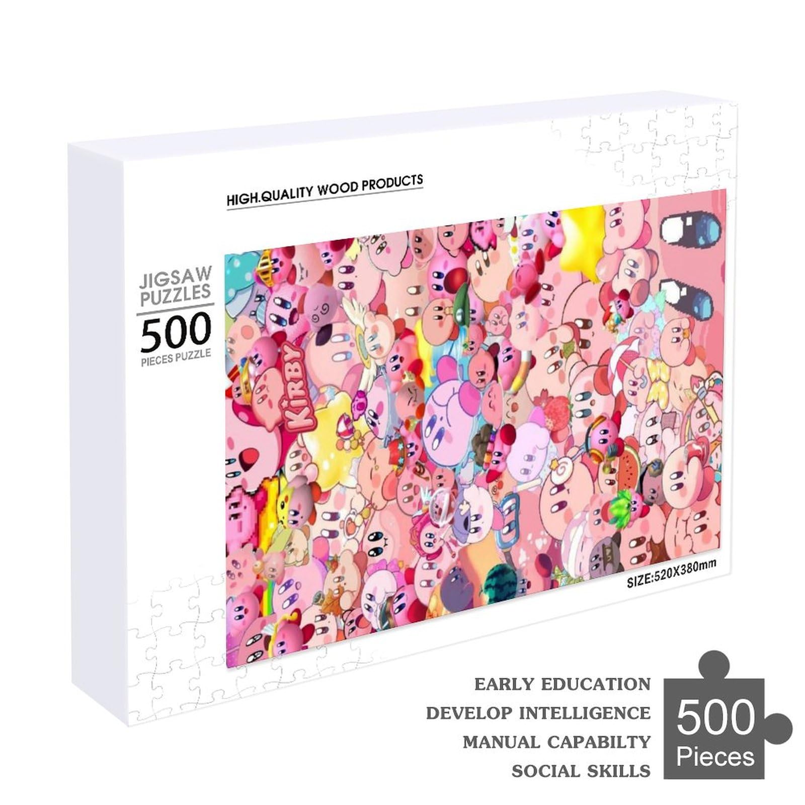 Amazon.co.jp: 星のカービィ ジグソーパズル 500ピース 1000ピース木製 