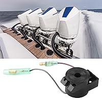 Vista 5 de Alarma de advertencia de audio, zumbador fuera de borda OE: Caja de control remoto Motor fuera de borda Universal Panel de tecla simple y doble