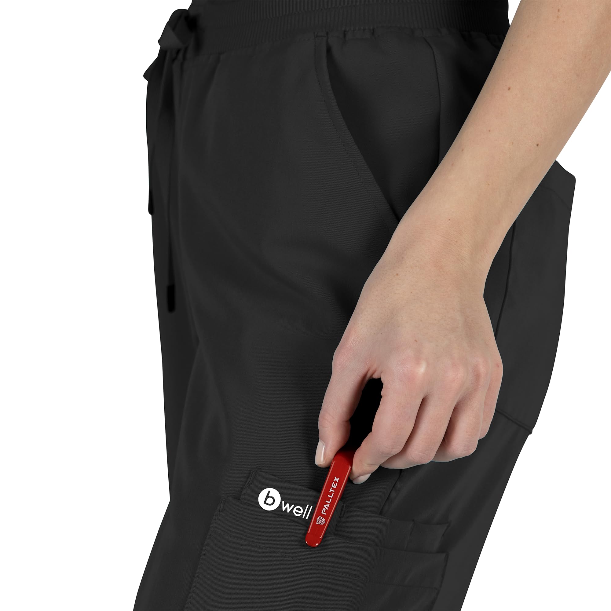 B-well Mauri Pantalón Sanitario Mujer Half-Jogger Uniformes Sanitarios con Elastano