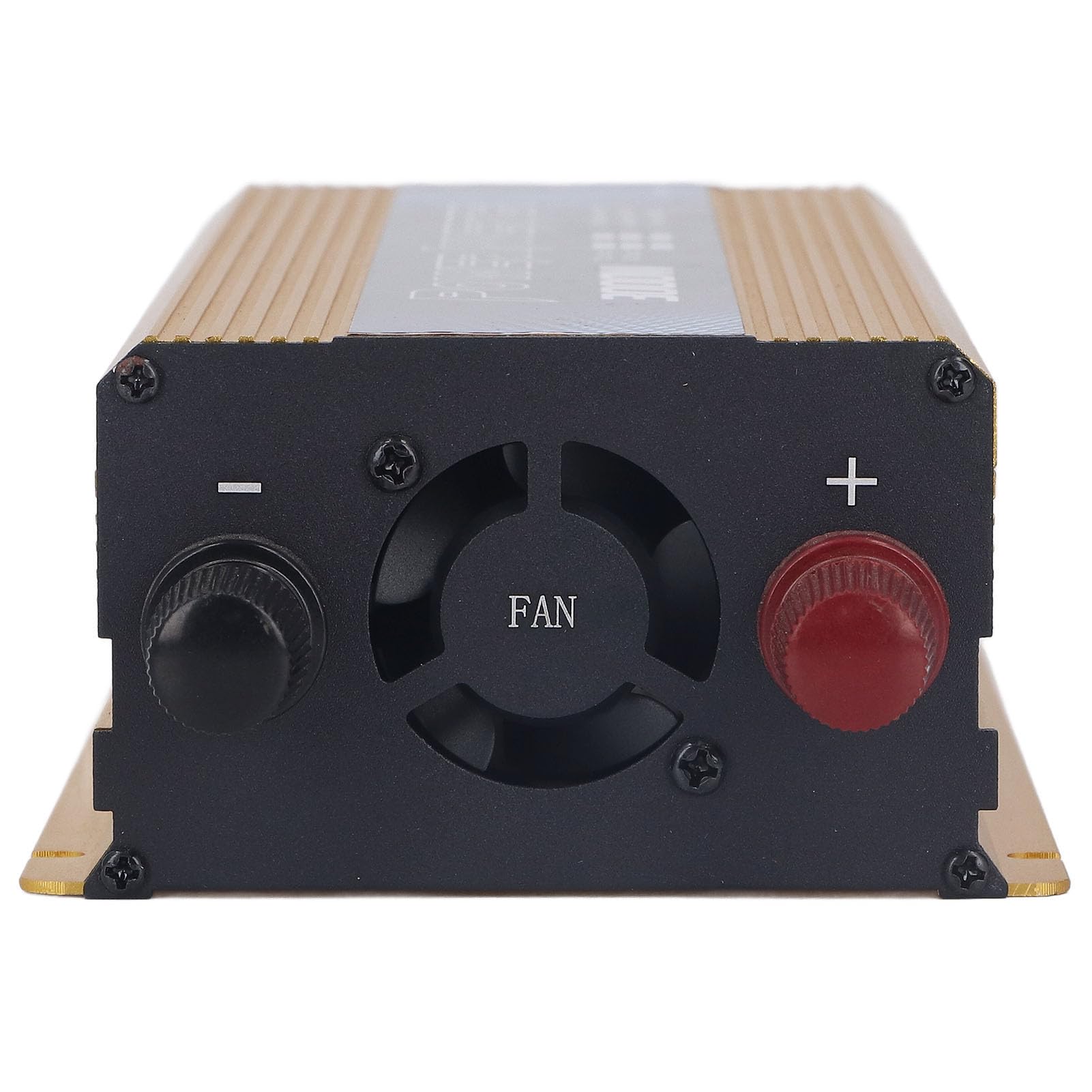 Inversor de Corriente para Coche, Convertidor de 12V CC a CA 3000W Convertidor de Aleación de Aluminio de Ondulación Senoidal con Toma de CA Puerto USB y Ventilador de