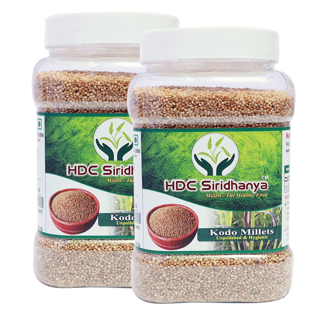HDC Siridhanya (Unpolished & organic) Natural Grains KODO millets (900 grams per pack) pack of (2) (B093SSFNBN) Amazon Price History, Amazon Price Tracker
