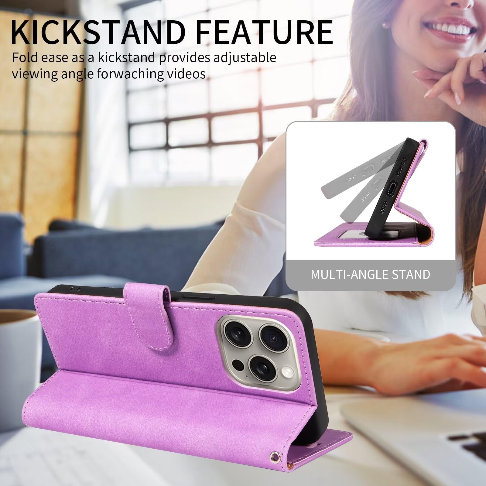 Cover Honor 90 Lite/X50i Con Rilievo Farfalla 3D – Custodia Portafoglio Con Supporto E Chiusura Magnetica, Viola Chiaro
