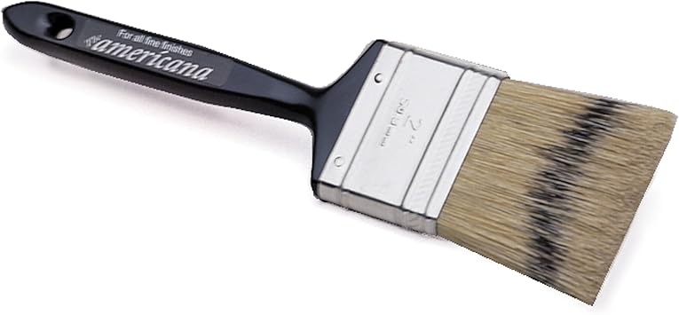 REDTREE 12133 Americana Fine Finish Natural Bristle Paint Brush - 2"