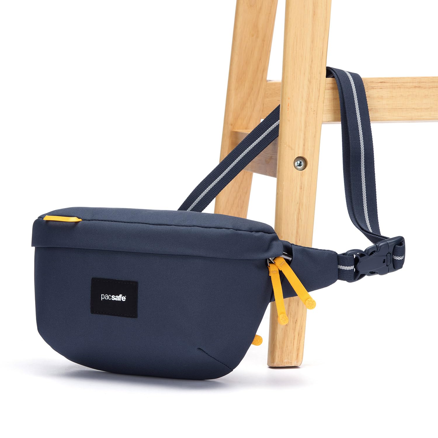 Pacsafe borsa a tracolla marsupio Go Sling Pack CBlue blu scuro