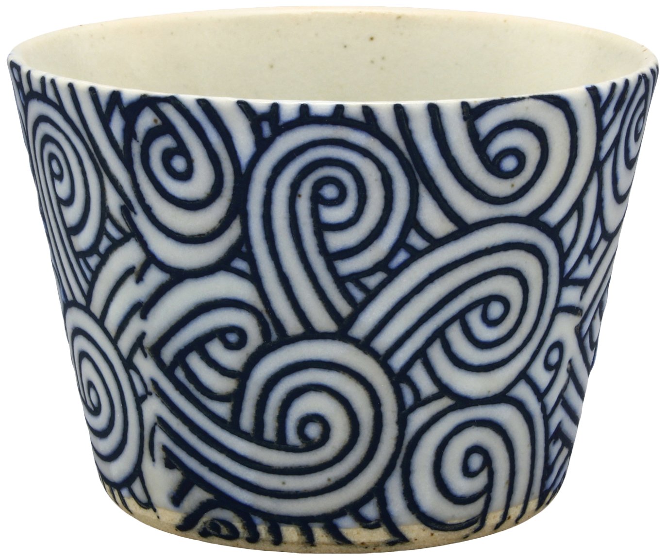 Amazon｜波佐見焼 勲山窯 印判 そば猪口 そばちょこ カップ UZUSHIO 約