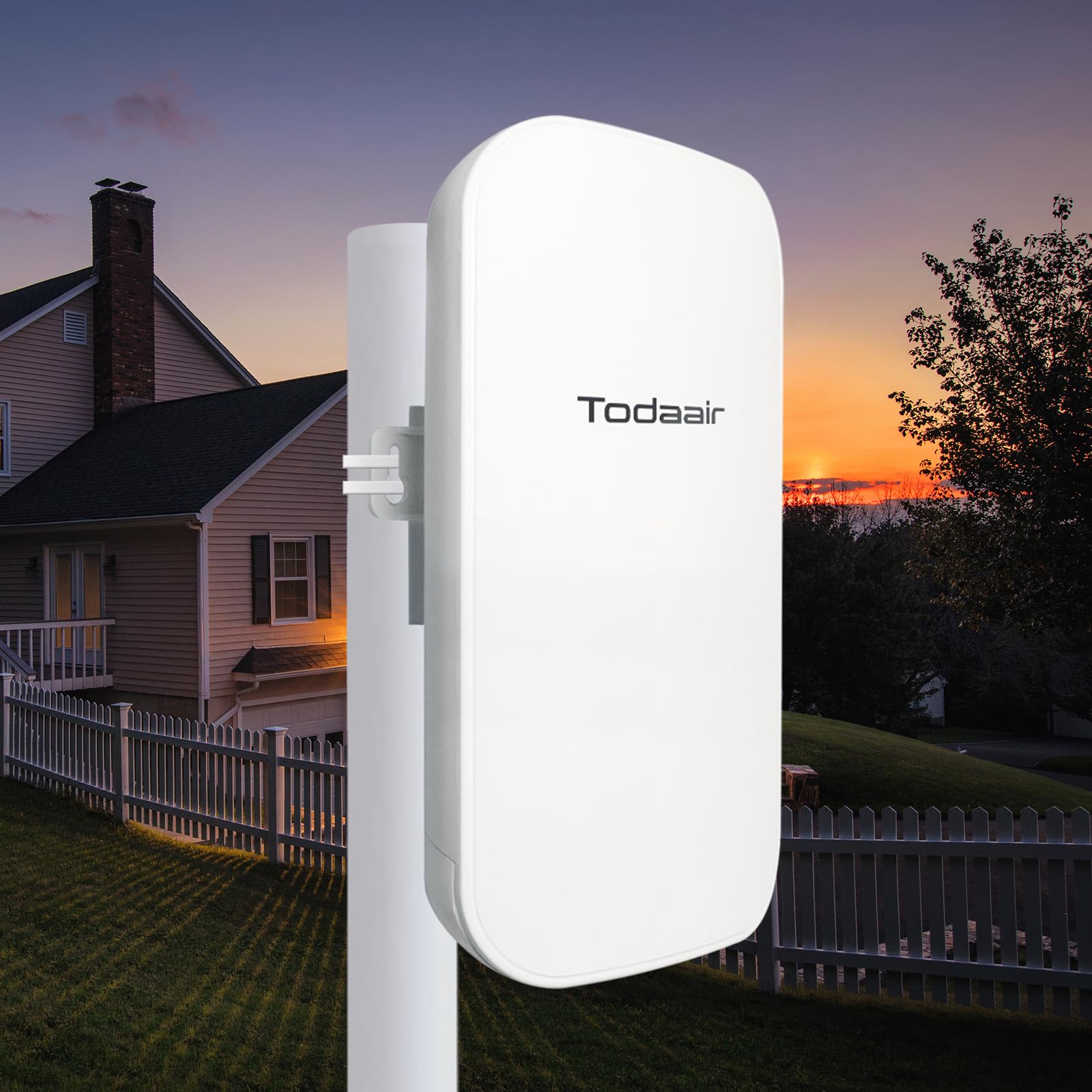 Outdoor WiFi Extender?WiFi Booster | AI Watchdog | Repeater&AP Mode?IP65 Weatherproof | Up to 1200Mbps Dual Band WiFi Repeater | Covers Up to Least 3440 Sq. ft and 30 Devices