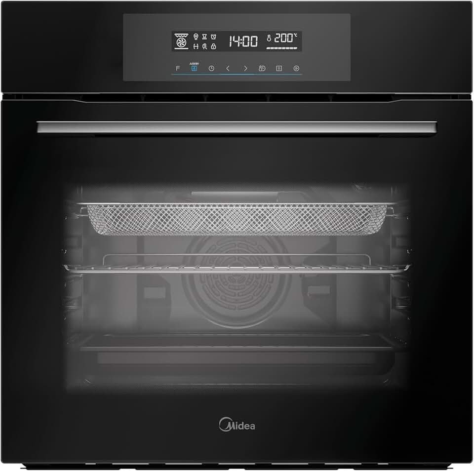 Forno de Embutir Elétrico 80L Midea Touch com Airfryer 220V