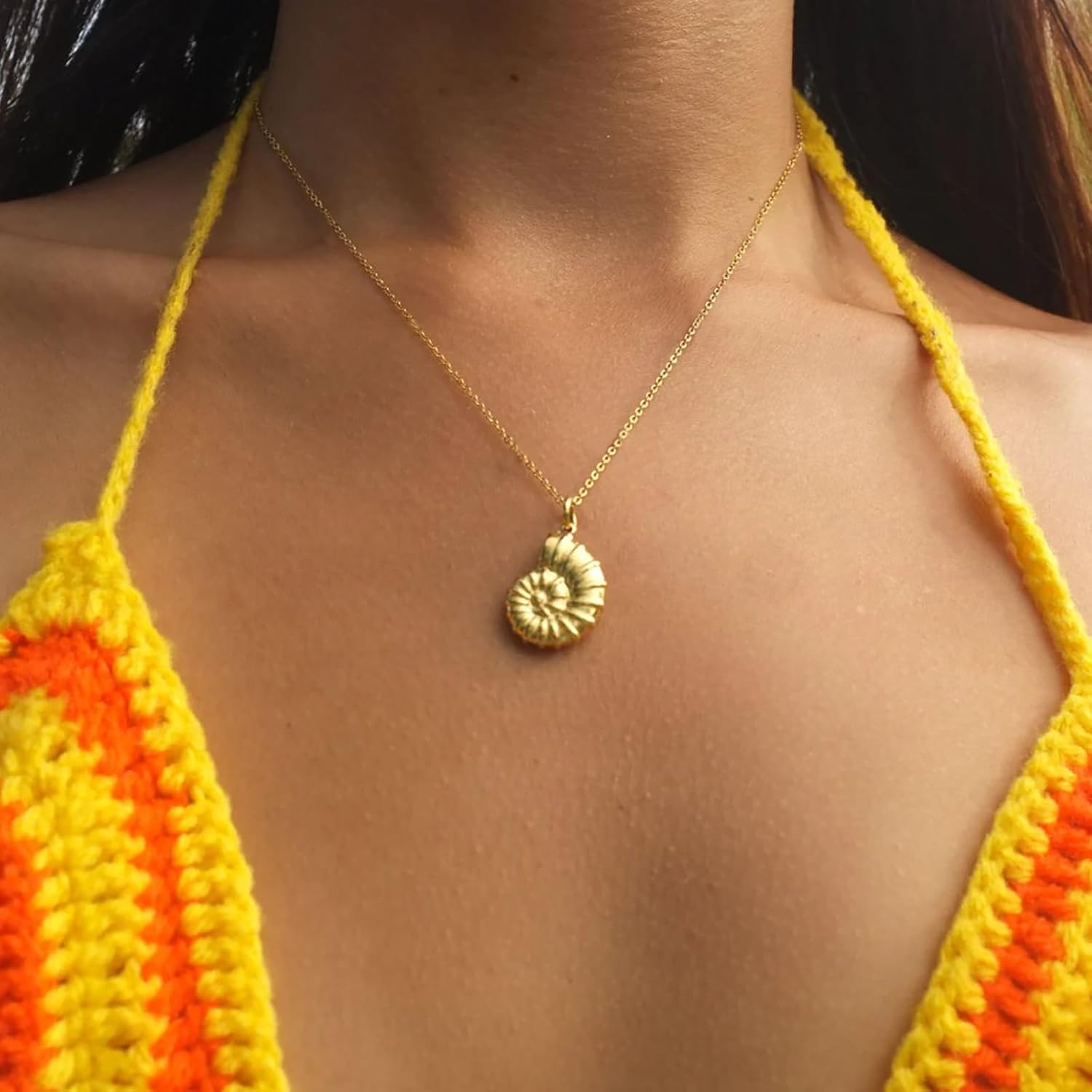Gold Necklace for Women-14k Gold Plated Infinity Necklace Star Of David Necklace Evil Eye Cross Pendants Heart Dainty Gold Necklace For Women - Image 2
