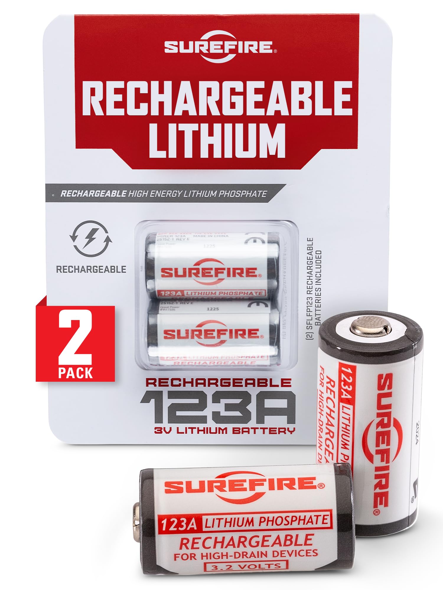 Amazon.co.jp: シュアファイア TWO LFP123 LI-FE-PH RECHARGEABLE