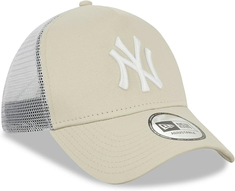 New era New York Yankees A Frame Adjustable Trucker Cap League Essential