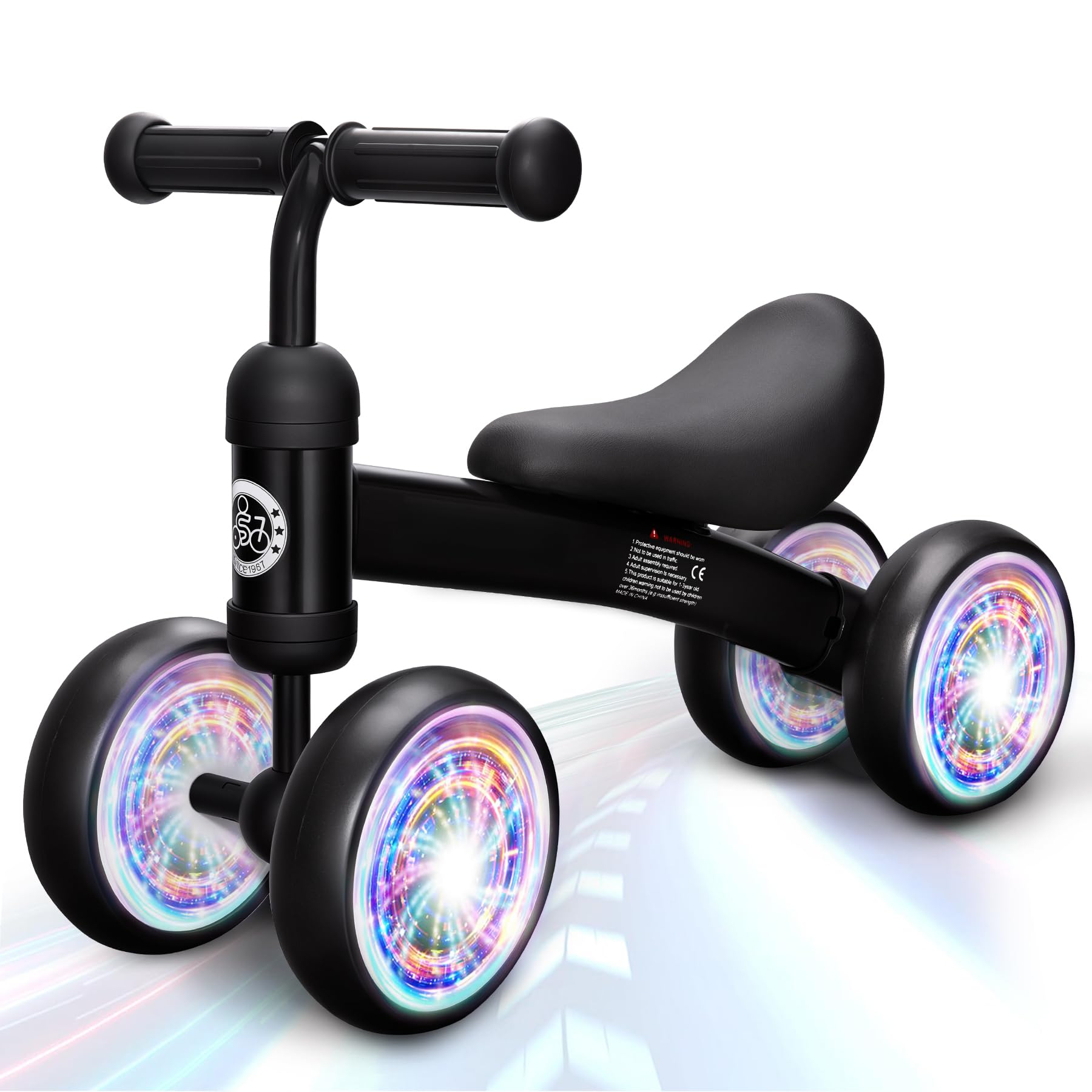 VITONIS Bicicletta Senza Pedali per 1-2 Anni Baby Walkers regalo per ragazzi e ragazze Giocattoli Regali per Bambini