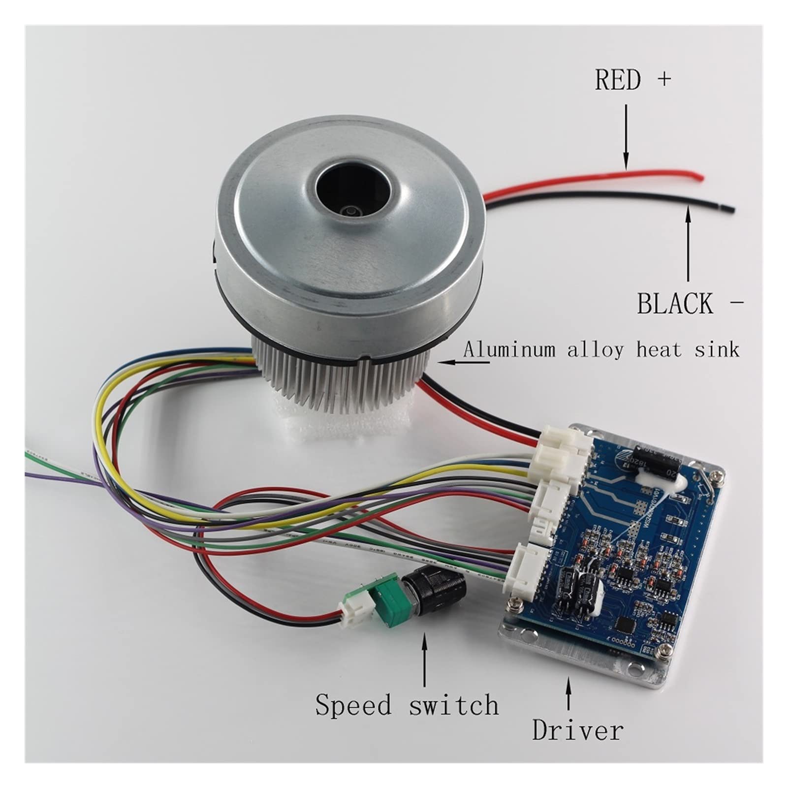 Soplador centrífugo, 4235 DC 12V 24V Tres Fases Corriente Continua Sembradora sin escobillas Micro Gran Volumen de Aire Ventilador Pequeña Alta presión Soplador centrífugo, 87 mm(24V Fan)