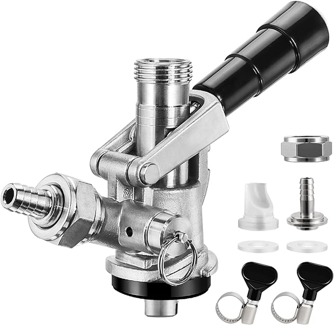 MRbrew Sankey S System Keg Coupler, O.D 1/4'' Beer