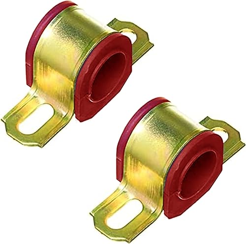 Miniatura 2 de 4 piezas de soporte de barra estabilizadora delantera + kit de buje rojo código se adapta a modelos seleccionados Blazer, Silverado 2500 HD,