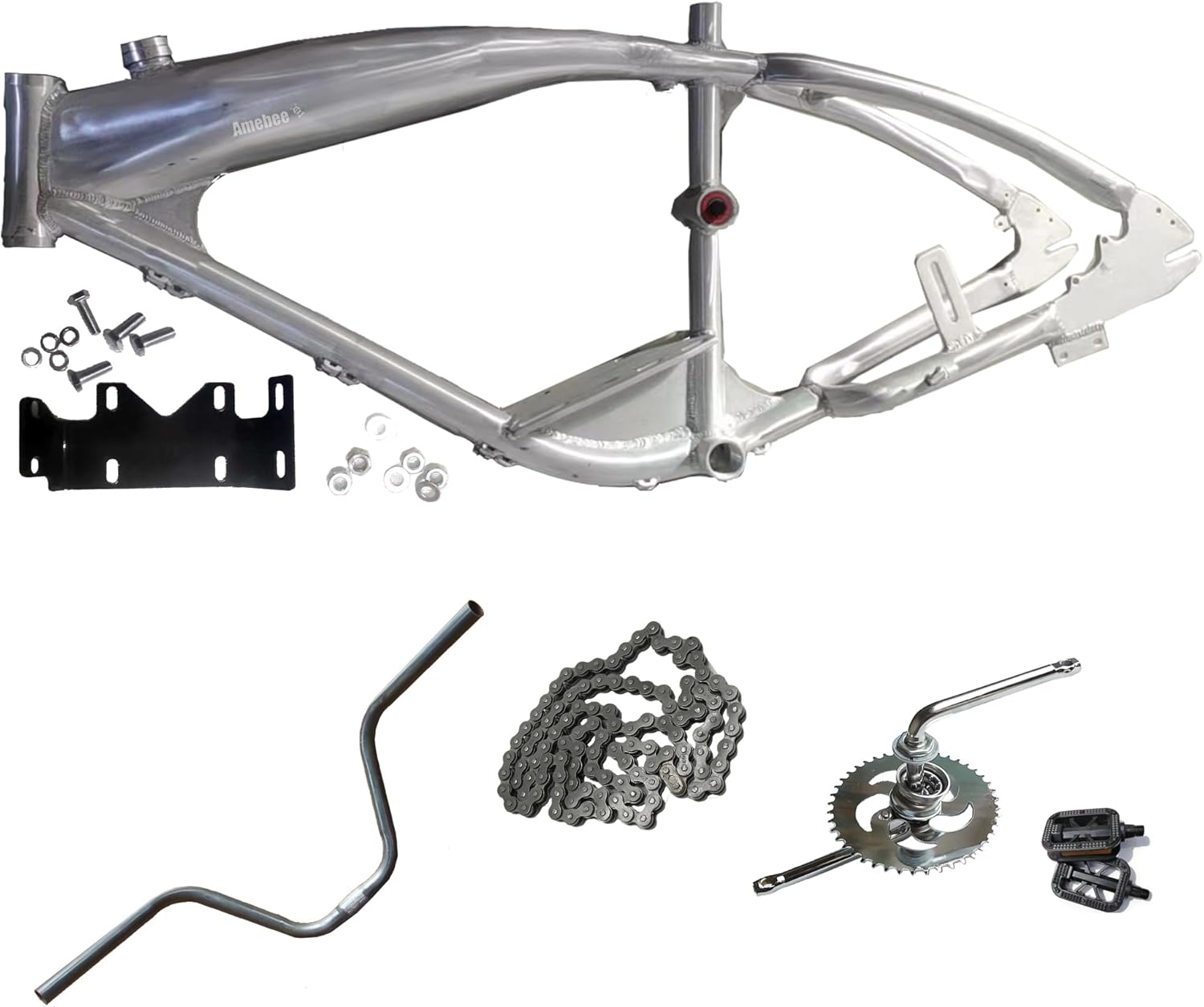 Bike Frame Kit with Heavy Duty Mountain Bike Fuel Tank