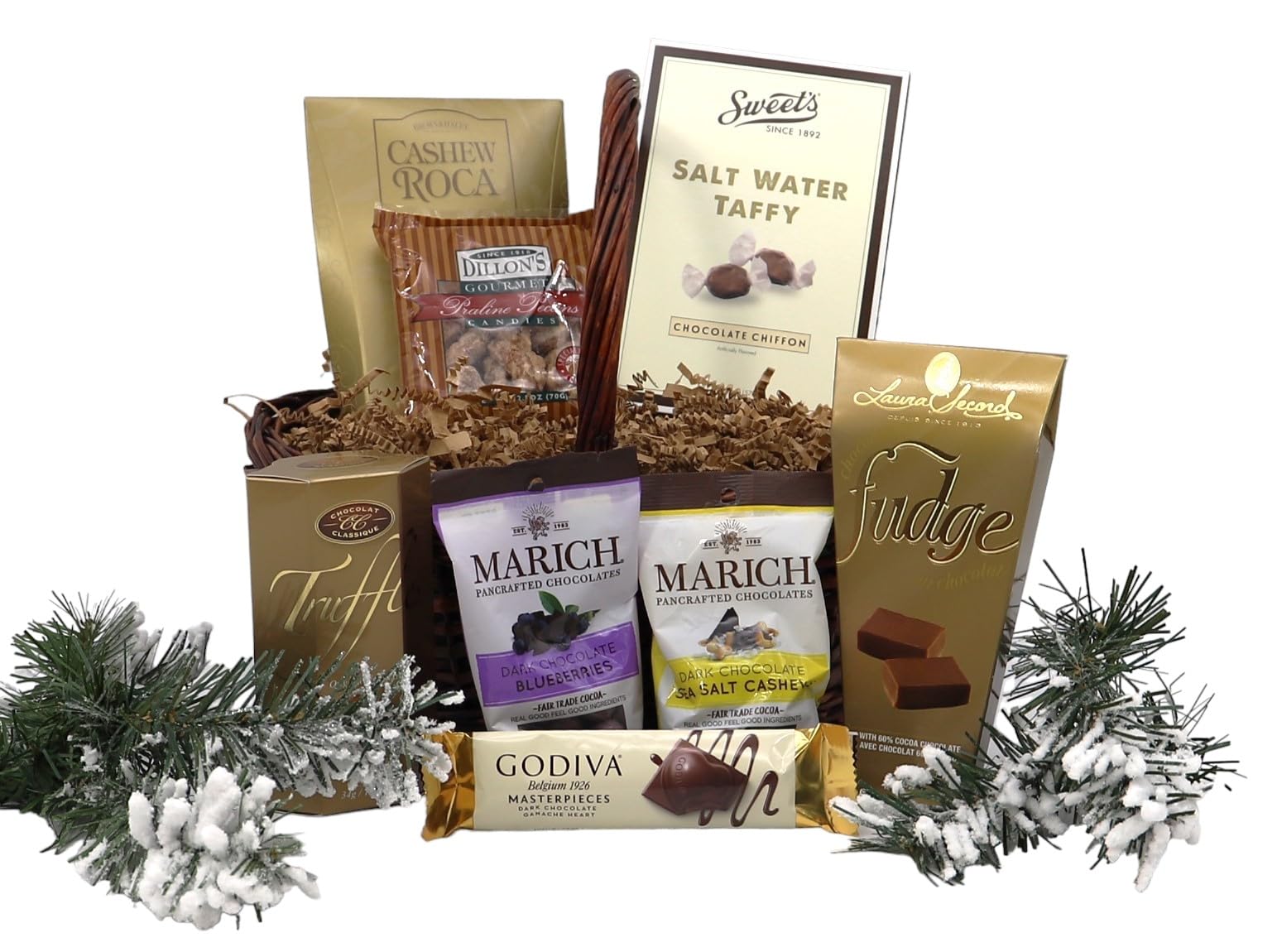 Gift Basket Village: Nostalgic Old Fashioned Christmas Treats - Delightful Holiday Sweets Collection