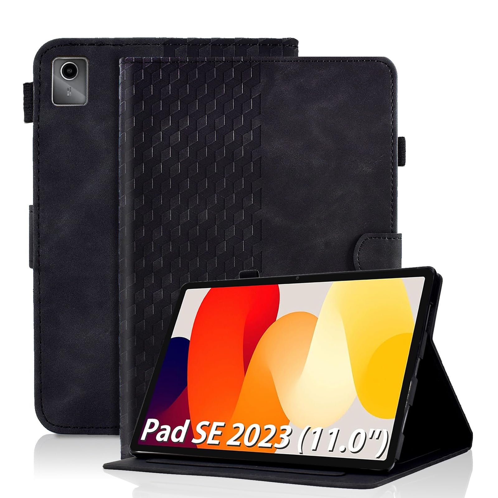 Case for Honor Pad X8a 11 Inch Tablet 2024 Protective Case Premium Leather Folio Smart Case with Auto Sleep/Wake Pen Holder Card Slot for Honor Pad X8a- Dark Green — view 63