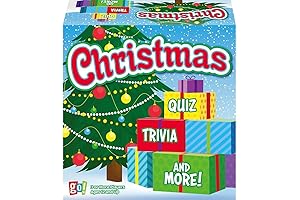Christmas Trivia Game Cards: A festive holiday treat for your Christmas party