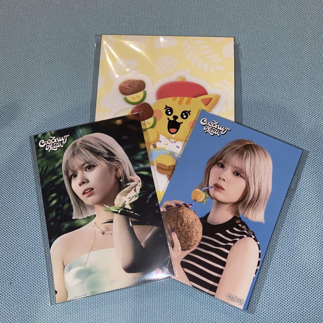 Amazon.co.jp: NiziU リク オンラインくじ ステッカー メモパッド