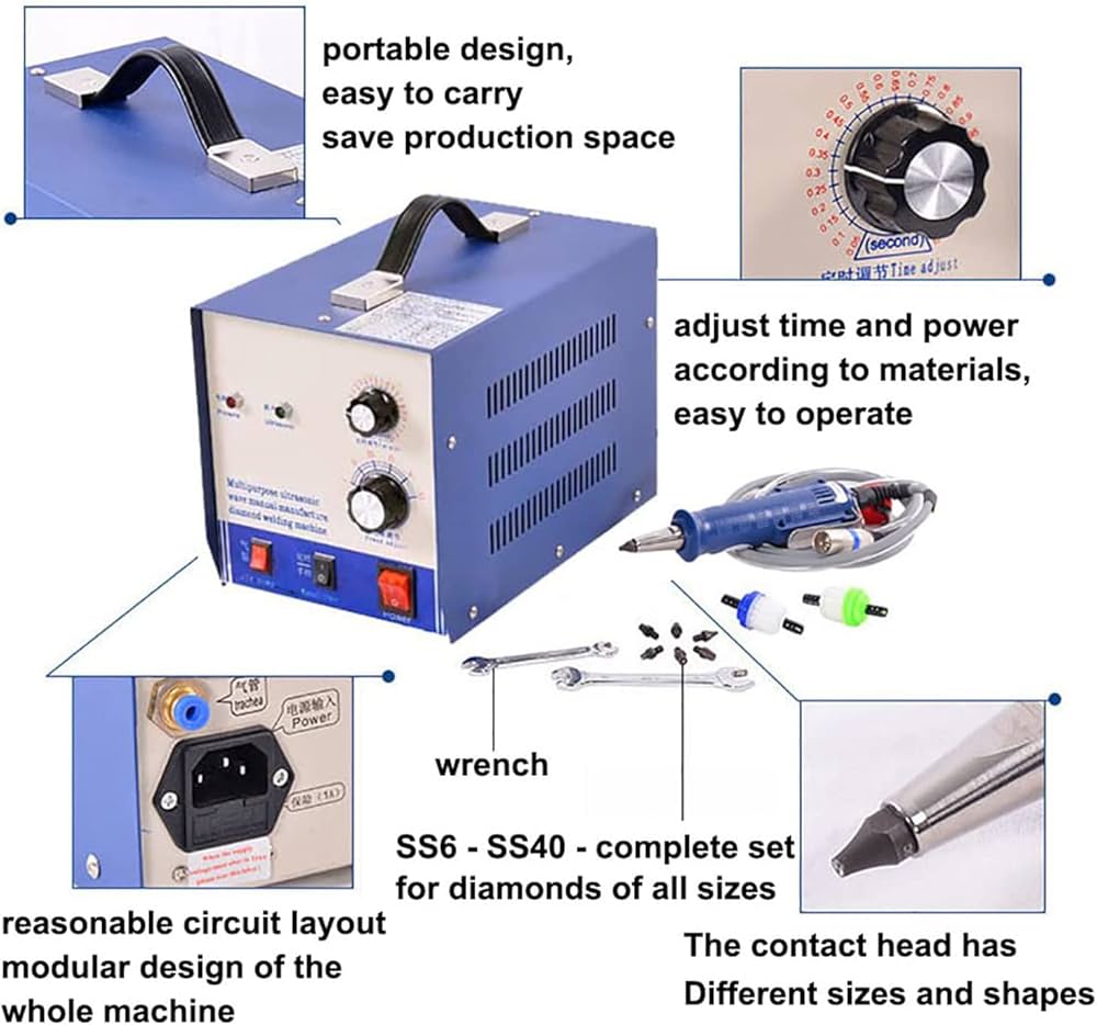 Amazon.co.jp: 超音波パールセッティングマシン、ホットフィックス