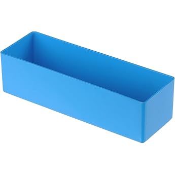 H nersdorff Insert Box Made of High-Impact Polystyrene PS Dimensions 162 x 54 x 45 mm Colour Blue