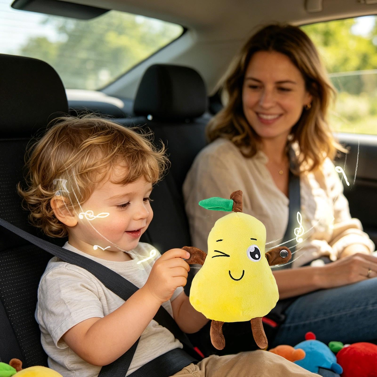 Générique Jouet Musical Sensoriel pour Enfant - Interactif - Jouet d'apprentissage Éducatif pour,pour Garçons Chambre Bébé Chambre À Coucher Pièce Lit