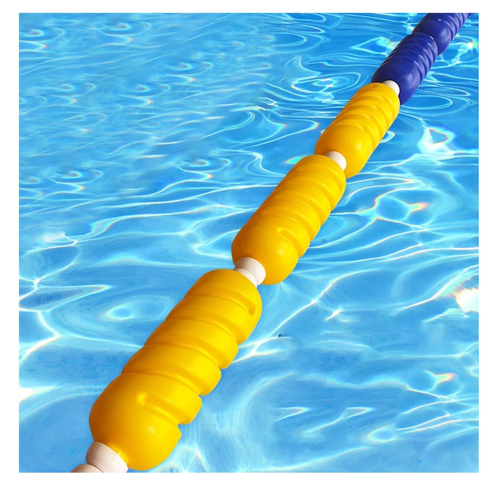 Corde de sécurité piscine réglable contre les risques de chute de bassin