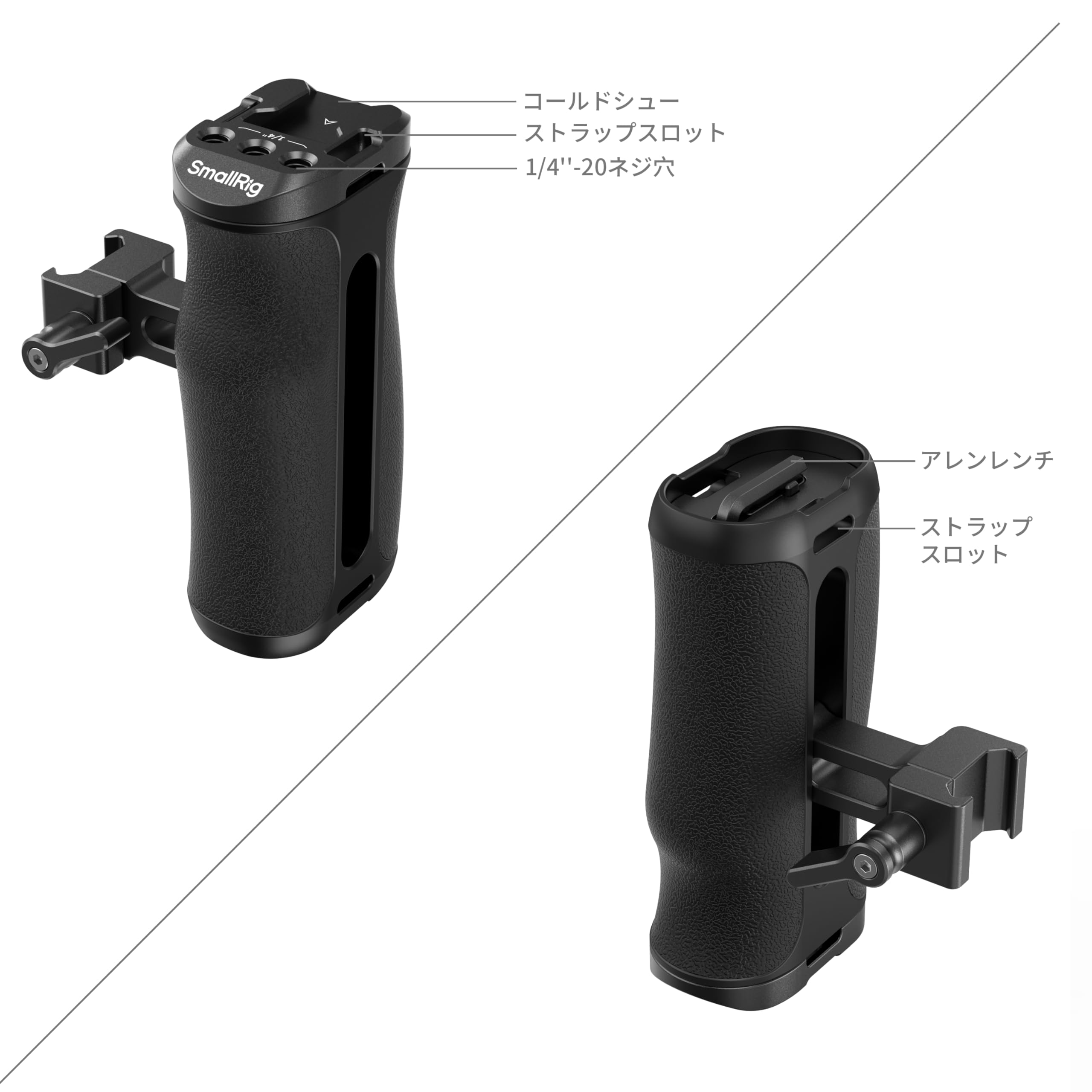 Amazon | SmallRig NATOサイドハンドル カメラケージ対応 ユニバーサル