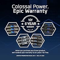 Vista 3 de Amplificador de potencia profesional de dos canales Crown XLS1502 Class D DriveCore con DSP, filtros de paso de banda y limitadores de pico.