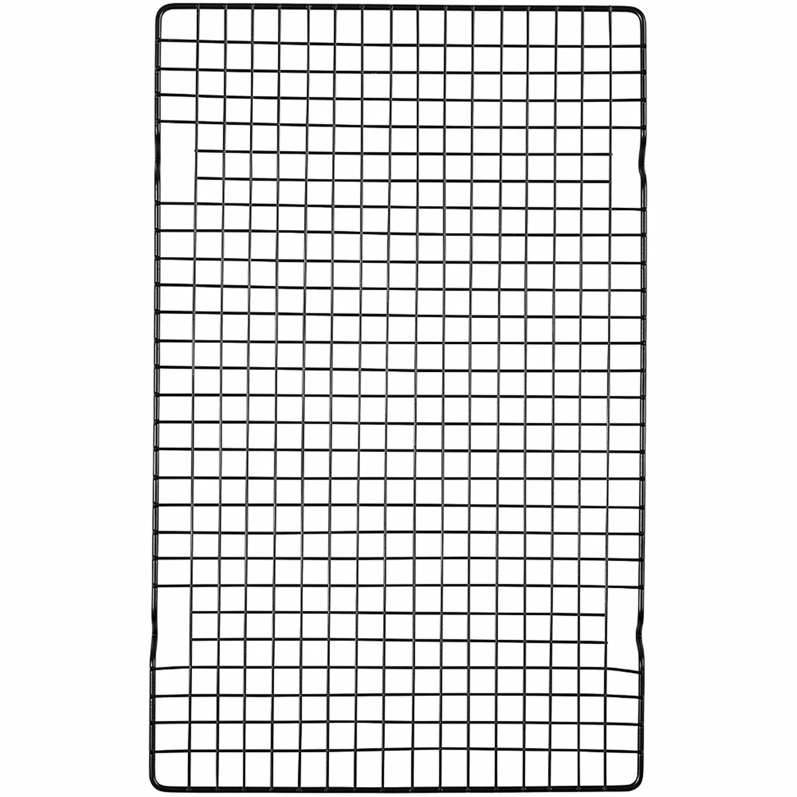 WSZMD Nonstick Carbon Cooling Rack Fits Baking Oven Roasting Grilling BBQ Dry Cooler Hold 16 By 10-Inch，Pan Cooling Rack
