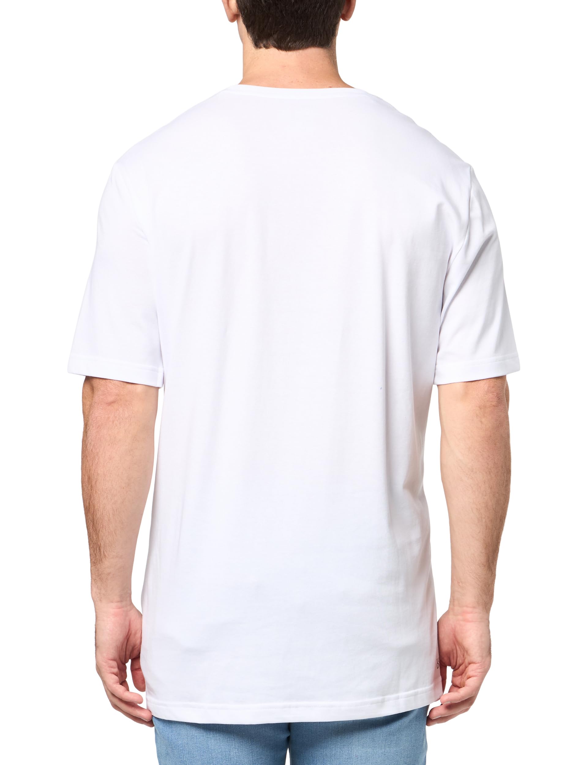 Lacoste Big & Tall Print Cotton T-Shirt Camiseta de algodón con Estampado Grande y Alto Hombre (Pack de 1)