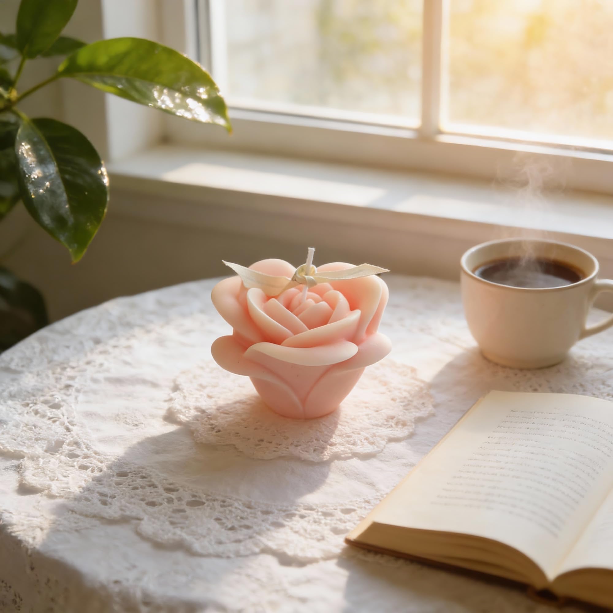Sand And Fog Candle Long Lasting Candles Rose Flowe Produktbild-Vorschau 8