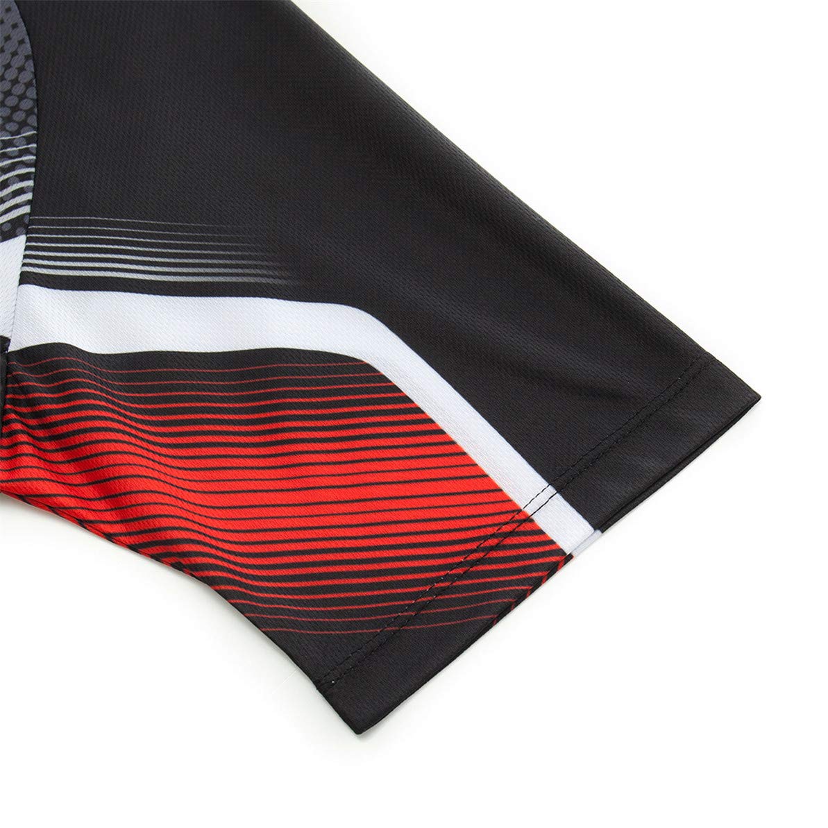 Weimostar Radtrikot-Sets für Männer Fahrradoberteile passen zu einem Fahrrad mit vollem Reißverschluss. Kurzarm-Rennradbekleidung