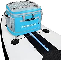 Vista 13 de Bolsa impermeable de PVC para cubierta de paddleboard, 40 latas Sup Deck Cooler Bag,Bolsa enfriadora para paddleboard,Bolsa térmica para lonchera