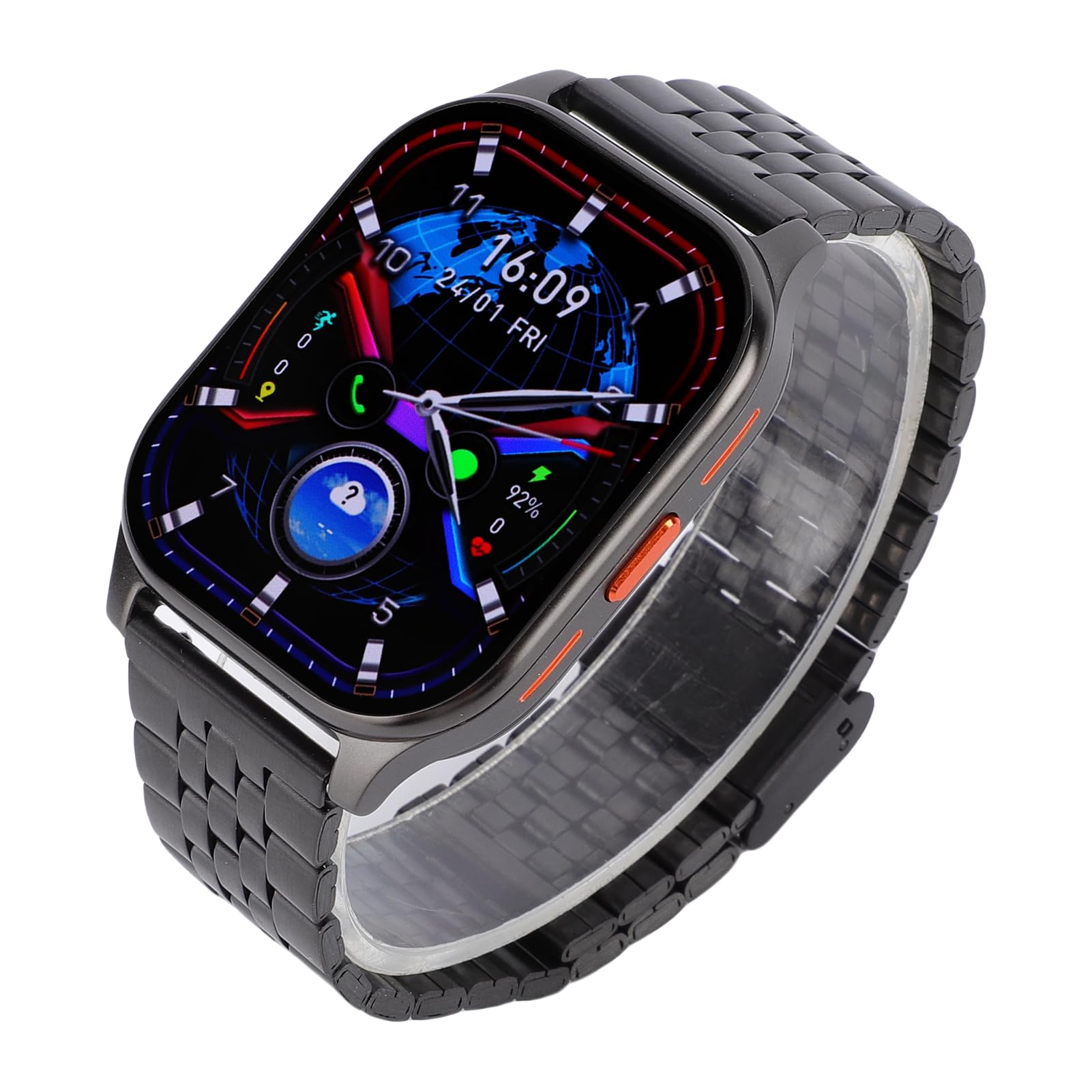 Cryfokt Watch with IP68 Waterproof Design | Schermo ad alta definizione da 2,04 pollici, monitoraggio del fitness, molteplici modalità sportive, batteria durevole