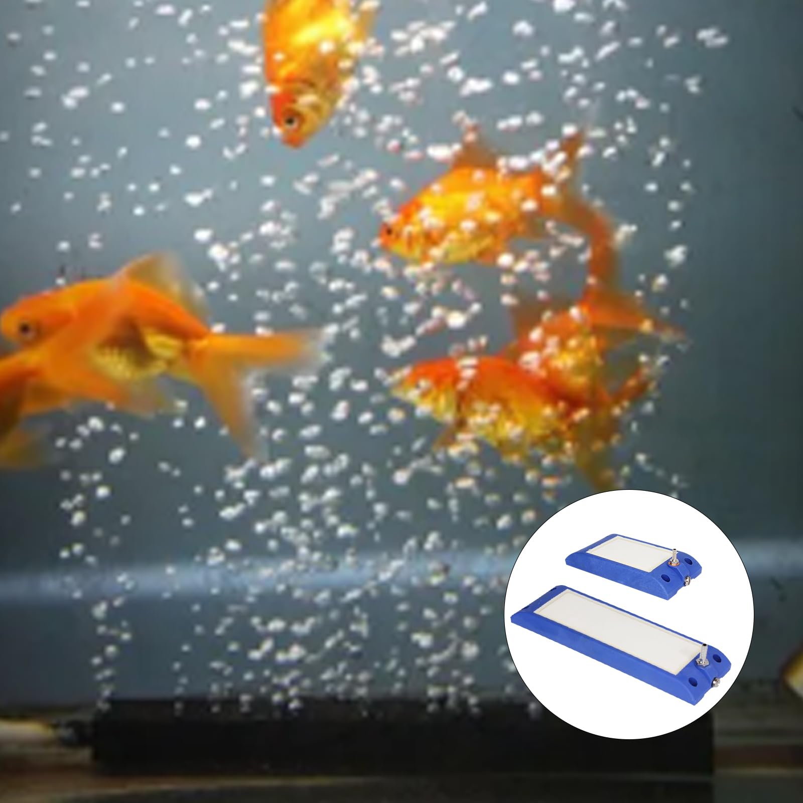 Disco a bolle lungo nanometrico per acquari Ossigenazione Silenziosa Aria Pietra Bolla Diffusore di ossigeno Aeratore per acquari a basso rumore