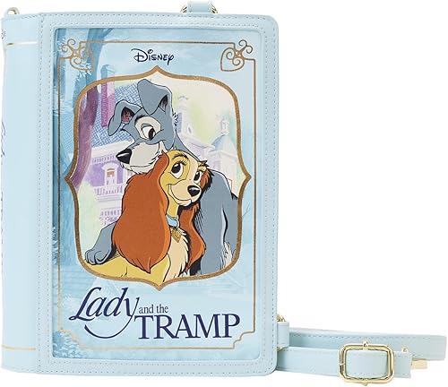 Loungefly Disney Lady and the Tramp Book Crossbody Bag