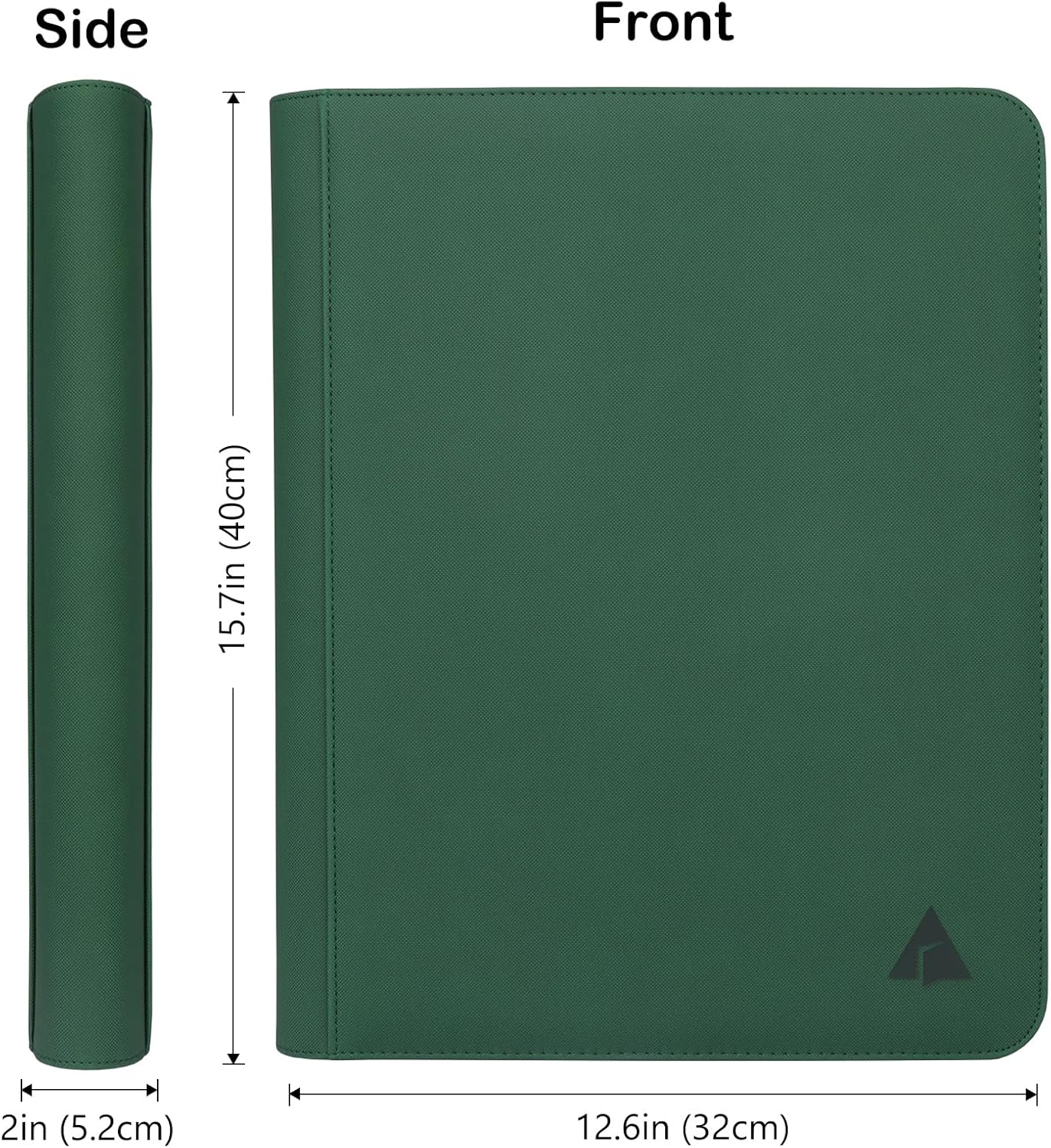 Top loader Binder, Holds 300+ Top loaders 9-Pocket Top Loader Card Storage Album, Ringless Double-Sided Pockets for Cards in 3 x 4'' Top loaders