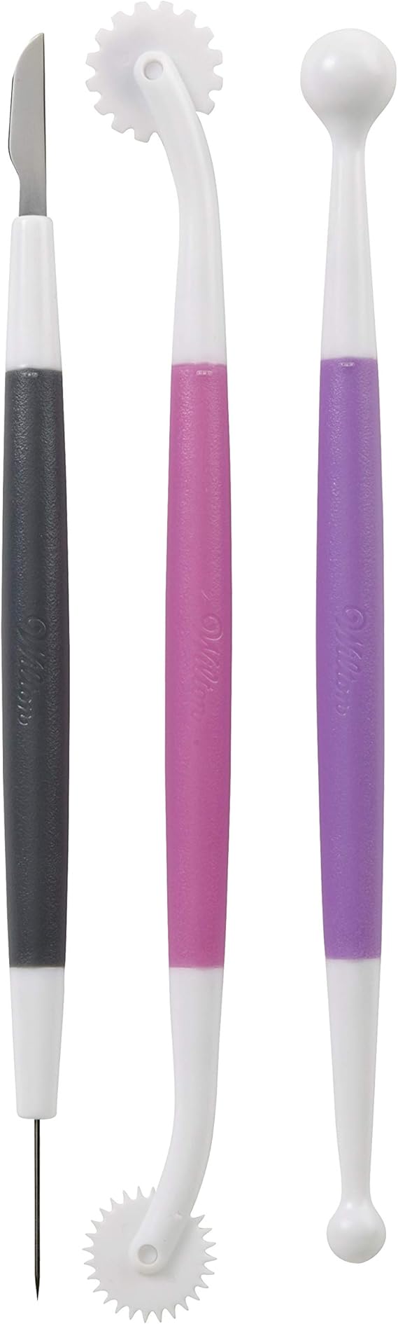 Wilton Basic 3Piece Fondant and Gum Paste Tool Set It
